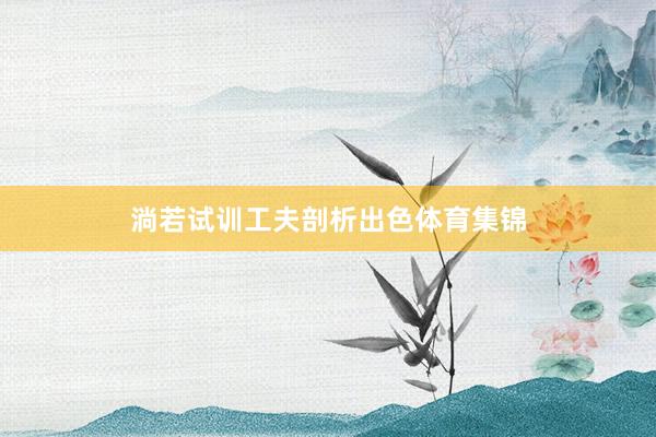 淌若试训工夫剖析出色体育集锦