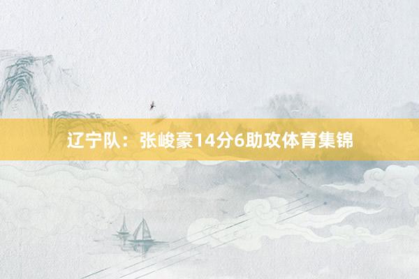 辽宁队：张峻豪14分6助攻体育集锦