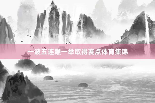 一波五连鞭一举取得赛点体育集锦