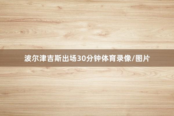 波尔津吉斯出场30分钟体育录像/图片