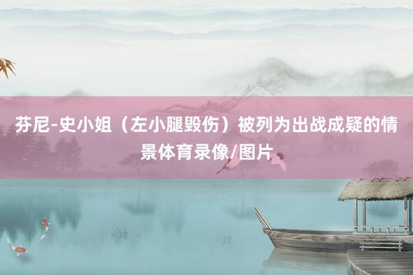 芬尼-史小姐（左小腿毁伤）被列为出战成疑的情景体育录像/图片