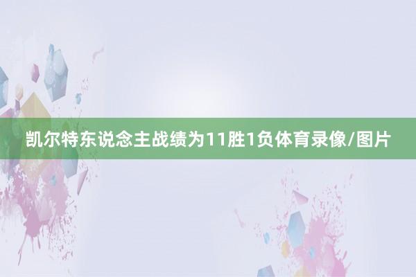 凯尔特东说念主战绩为11胜1负体育录像/图片