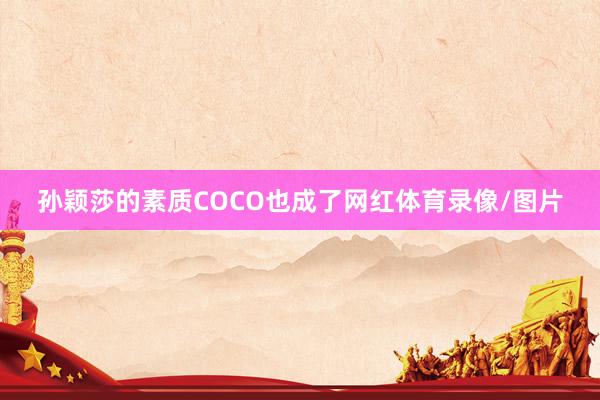 孙颖莎的素质COCO也成了网红体育录像/图片
