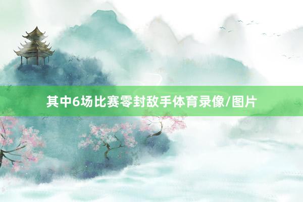 其中6场比赛零封敌手体育录像/图片