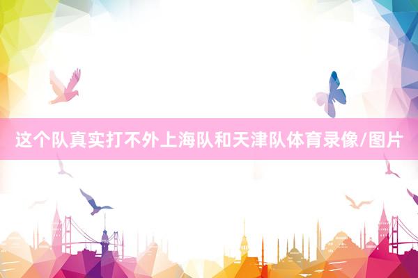 这个队真实打不外上海队和天津队体育录像/图片