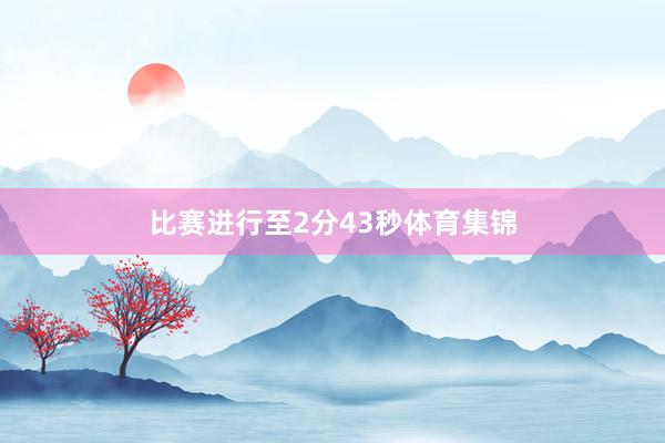 比赛进行至2分43秒体育集锦