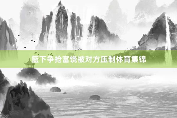 籃下争抢富饶被对方压制体育集锦