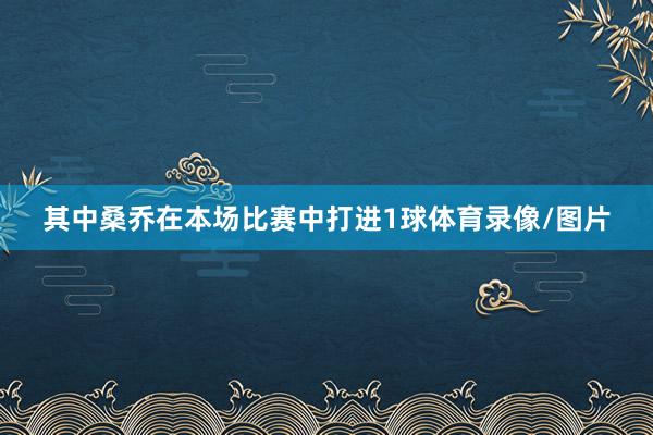 其中桑乔在本场比赛中打进1球体育录像/图片