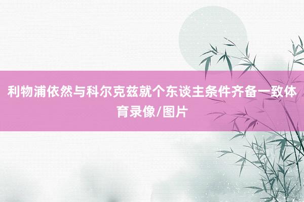 利物浦依然与科尔克兹就个东谈主条件齐备一致体育录像/图片