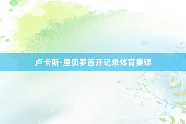 卢卡斯-里贝罗首开记录体育集锦