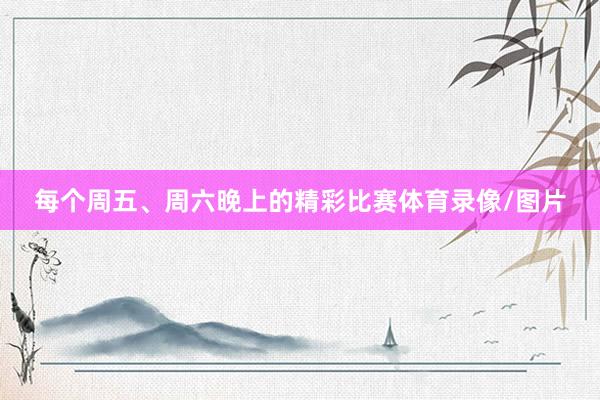 每个周五、周六晚上的精彩比赛体育录像/图片