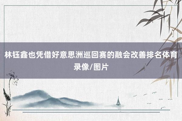 林钰鑫也凭借好意思洲巡回赛的融会改善排名体育录像/图片