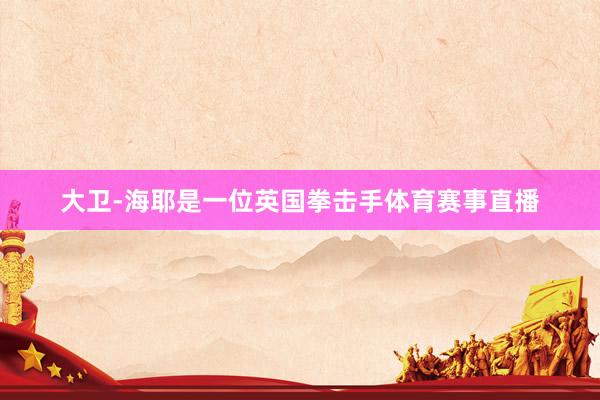 大卫-海耶是一位英国拳击手体育赛事直播