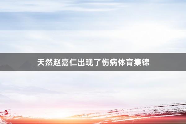 天然赵嘉仁出现了伤病体育集锦