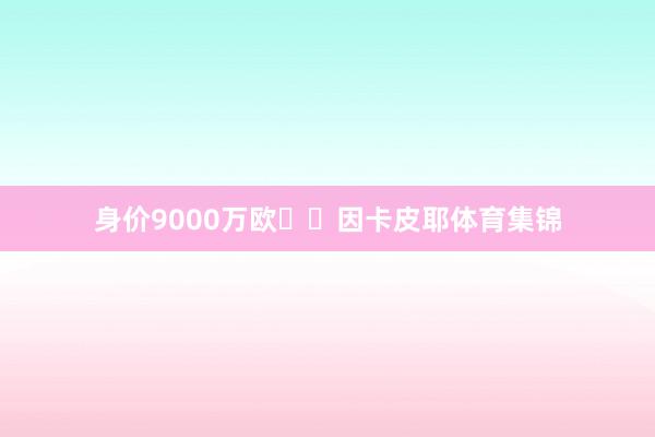 身价9000万欧✅️因卡皮耶体育集锦