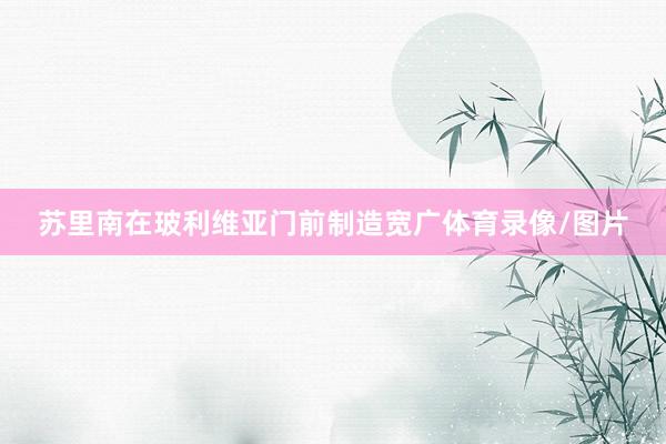 苏里南在玻利维亚门前制造宽广体育录像/图片