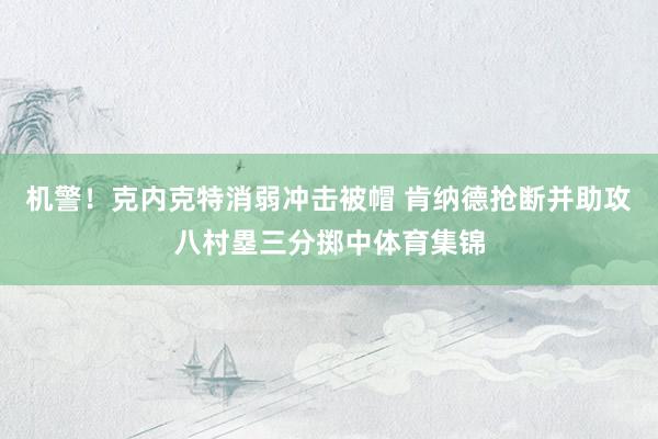 机警！克内克特消弱冲击被帽 肯纳德抢断并助攻八村塁三分掷中体育集锦