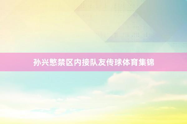 孙兴慜禁区内接队友传球体育集锦
